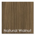  | Linea Italia LITSH764NW Kompass 33 in. x 23.75 in. x 48 in. Flexible Home/Office Desk - Natural Walnut image number 6