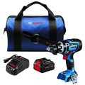 Hammer Drills | Factory Reconditioned Bosch GSB18V-1330CB14-RT 18V PROFACTOR Brushless Lithium-Ion 1/2 in. Cordless Connected-Ready Hammer Drill Driver Kit (8 Ah) image number 0