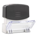 Office Jansan | Universal UNV10056 Pre-Inked 1-Color FOR DEPOSIT ONLY Message Stamp - Blue image number 2