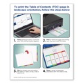 Office Jansan | Avery 11841 1 - 8 Tab 11 in. x 8.5 in. Customizable TOC Ready Index Divider Set - Multicolor (1 Set) image number 6