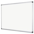 Office & Office Supplies | MasterVision MA2707170 Value 72 in. x 48 in. Lacquered Steel Dry Erase Board - White Surface/Satin Aluminum Frame image number 2