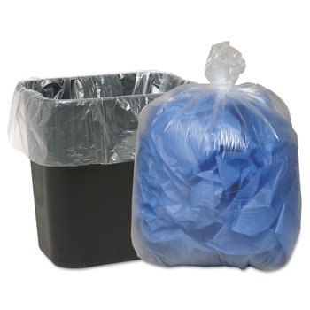 PRODUCTS | Classic Clear WEBBC24 Linear Low-Density Can Liners, 10 Gal, 0.6 Mil, 24-in X 23-in, Clear, 500/carton