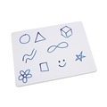 White Boards | Universal UNV43910 11.75 in. x 8.75 in. Unruled Lap/Learning Dry-Erase Board - White Surface (6/Pack) image number 4