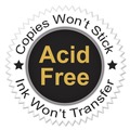 Sheet Protectors | C-Line 48221 12 in. Expansion 1/5-Cut Tabs 21-Pocket Letter Size Stand-Up Design Expanding File - Black image number 4