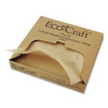 Bulk Savings Pricing 2 | Bagcraft 300897 EcoCraft 12 x 12 Grease-Resistant Paper Wraps and Liners - Natural (5000/Carton) image number 0