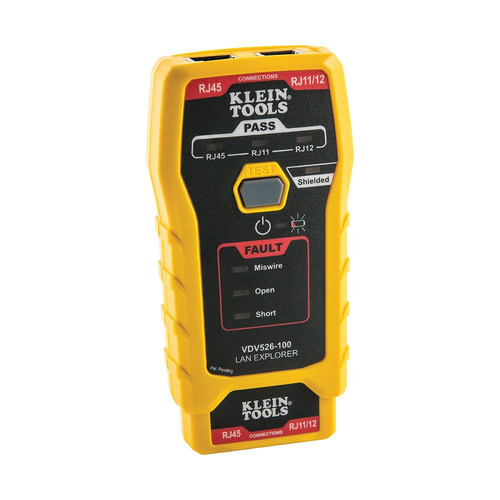 Detection Tools | Klein Tools VDV526-100 LAN Explorer Cordless LAN Cable Tester/ VDV Tester Kit with Remote image number 0