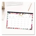 Calendars & Planners | Blue Sky 149057 17 in. x 11 in. 12-Month (Jan to Dec): 2026 Kelly Ventura Magenta Bloom Desk Pad Calendar - Floral Artwork, White/Multicolor Sheets image number 3