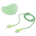Ear Plugs | Howard Leight by Honeywell FUS30S-HP Corded Fusion Multiple-Use Earplug - Small, Green/Yellow (100 Pair/Box) image number 1