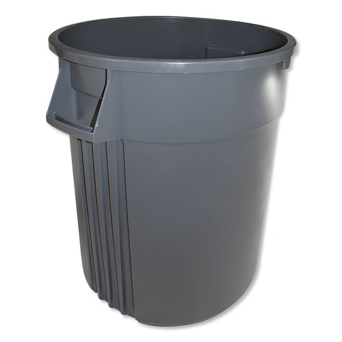 Food Trays, Containers, and Lids | Impact 7744-3 Gator Plus 44 Gallon Plastic Container - Gray image number 0