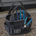Cases and Bags | Klein Tools 5144BHB14OS Hard-Body 29-Pocket Aerial Bucket - Black image number 4
