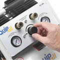 Portable Air Compressors | Quipall 2-1-SIL 1 HP 1.6 Gallon Oil-Free Hotdog Air Compressor image number 4