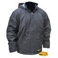 Heated Jackets | Dewalt DCHJ076ABD1-L 20V MAX Li-Ion Heavy Duty Heated Work Coat Kit - Large image number 1