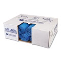 Cleaning & Janitorial Supplies | Inteplast Group BRS404818BL 60 Gallon 18 mic 40 in. x 48 in. High-Density Commercial Can Liners - Blue (200/Carton) image number 0