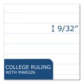 Notebooks & Pads | Roaring Spring 11015 11 in. x 8.5 in. 100-Sheets 1-Subject Medium/College Rule Wirebound Notebook - Assorted Cover Colors (24/Carton) image number 3
