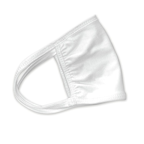 Masks | GN1 MK100SS-11 Cotton Face Mask with Antimicrobial Finish - White (10/Pack) image number 0