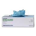 Disposable Gloves | Boardwalk 382XXLBXA 9.5 in. Long 5 mil. Thick Powder-Free Disposable Examination Nitrile Gloves - XX-Large Blue (100/Box) image number 8