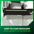 Pneumatic Crown Staplers | Metabo HPT N5021AM 16-Gauge 15/16 in. Wide Crown Stapler image number 6