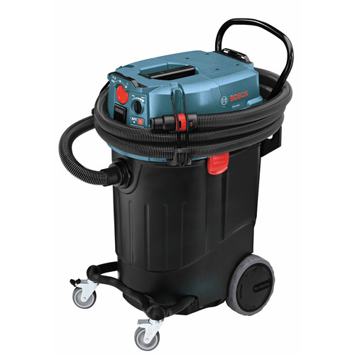 Concrete Dust Collection | Bosch VAC140AH 14-Gallon Dust Extractor with Automatic Filter Clean and HEPA Filter image number 0