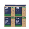 Cleaning Cloths | Tork 192483 15 in. x 15 in. 1-Ply Low-Lint Cleaning Cloth - Blue (4 Boxes/Carton) image number 0
