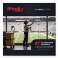 Cleaning & Janitorial Supplies | WypAll 34865 X60 12.5 in. x 13 in. 1/4 Fold General Clean Cloths - White (76/Box, 12 Boxes/Carton) image number 8