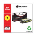 Ink & Toner | Innovera IVR83072A Remanufactured 4000 Page-Yield 309A (Q2672A) Toner - Yellow image number 1