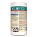 Hand Wipes | Clorox 15949 7 in. x 8 in. 1-Ply Disinfecting Wipes - Fresh Scent, White image number 2