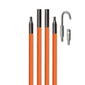 Fish Tape & Accessories | Klein Tools 56324 4-Piece 6 ft. Lo-Flex Fish Rod Set image number 0