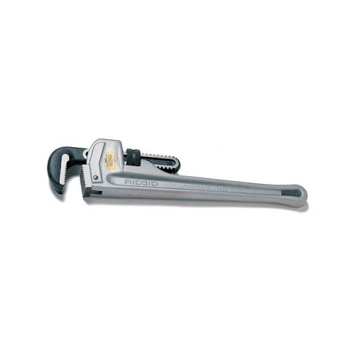 Pipe Wrenches | Ridgid 810 10 in. Aluminum Straight Pipe Wrench with 1-1/2 in. Pipe Capacity image number 0