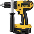 Hammer Drills | Factory Reconditioned Dewalt DC725K-2R 18V Ni-Cd Compact 1/2 in. Cordless Hammer Drill Kit with (2) 2.4 Ah Batteries image number 1
