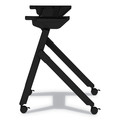 Office Desks & Workstations | Alera ALEVA7243BK 32-1/4 in. x 23-5/8 in. x 28-1/2 in. Flip and Nest Table Base - Black image number 2