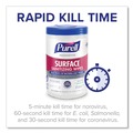 Cleaners & Chemicals | PURELL 9341-06 1-Ply 10 in. x 7 in. Fragrance-Free Foodservice Surface Sanitizing Wipes - White (6/Carton) image number 3