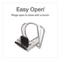 Office & Office Supplies | Cardinal 43150 11 in. x 8.5 in. 5 in. Capacity 3 Rings FreeStand Easy Open Locking Slant-D Ring Binder - White image number 3