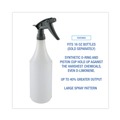  | Boardwalk BWK72108 320CR 7.25 in. Tube Chemical-Resistant Trigger Sprayer for 16 oz. Bottles - Gray (24/Carton) image number 4