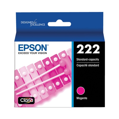 Ink & Toner | Epson T222320S T222320S (T222) 165 Page-Yield Claria Ink - Magenta image number 0