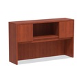  | Alera ALEVA286015MC Valencia Series 58.88 in. x 15 in. x 35.38 in. 4-Compartment Hutch with Doors - Medium Cherry image number 0
