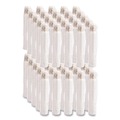 Cutlery | Dart 8X8G 8 oz. Cafe G Foam Hot/Cold Cups - Brown/Green/White (1000/Carton) image number 2