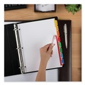 Office Jansan | Avery 11419 8-Tab Color Tabs 11 in. x 8.5 in. Traditional Color Tabs Print and Apply Index Maker Clear Label Dividers (5/Pack) image number 4