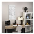 Bulletin Boards | AT-A-GLANCE SW115-28 14-Month: Dec 2025 to Feb 2027 12 in. x 27 in. 3-Month Reference Wall Calendar - White Sheets image number 3