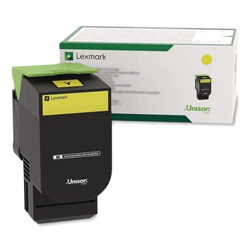 Lexmark 3,000 Page-Yield Return Program High-Yield Toner - Yellow