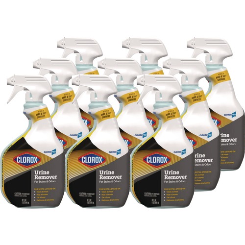 Cleaning & Janitorial Supplies | Clorox 31036 32oz Spray Bottle Urine Remover - Clean Floral Scent (9/Carton) image number 0