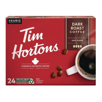 Tim Hortons K-Cup Pods - Dark Roast (24/Box)