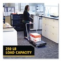 Utility Carts | Rubbermaid Commercial FG440000BLA 20.5 in. x 32.5 in. 250 lbs. Capacity Utility-Duty Home/Office Cart Platform - Black image number 5