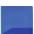 Mothers Day Sale! Save an Extra 10% off your order | Avery 47811 11 in. x 8.5 in. 20 Sheet Capacity 2-Pocket Plastic Folder - Translucent Blue image number 3