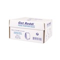 Food Service | Inteplast Group PC657-SP 6.5 in. x 7 in. 0.5 mil Get Reddi Saddle Pack Poly Food Portion Bags - Clear (2000/Carton) image number 3