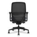 Office Chairs | HON HONNR12SAMP13BT Nucleus Series 16.63 in. to 21.13 in. Seat Height Up to 300 lbs. Recharge Task Chair - Navy Seat, Black Back/Base image number 3
