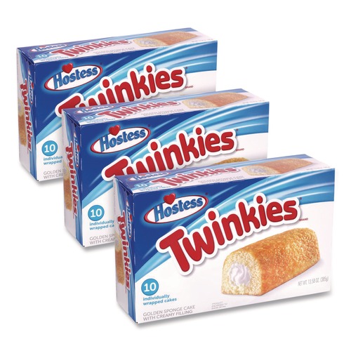 Snacks | Hostess 810128792387 1.36 oz Twinkies - Vanilla (30/Carton) image number 0