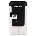 Office Jansan | Brother P-Touch PTP700 3.1 in. x 6 in. x 5.6 in. 30 mm/s Print Speed PC-Connectable Label Printer image number 1