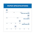 Office & Office Supplies | Hammermill 10328-3 Fore 8.5 in. x 11 in. 96 Bright 24 lbs. Bond Weight Multipurpose Print Paper - White (10/Carton) image number 2