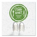 Floor Signs | Tabbies 79061 BeSafe Messaging 12 in. Floor Decals - Green/White (6/Pack) image number 2