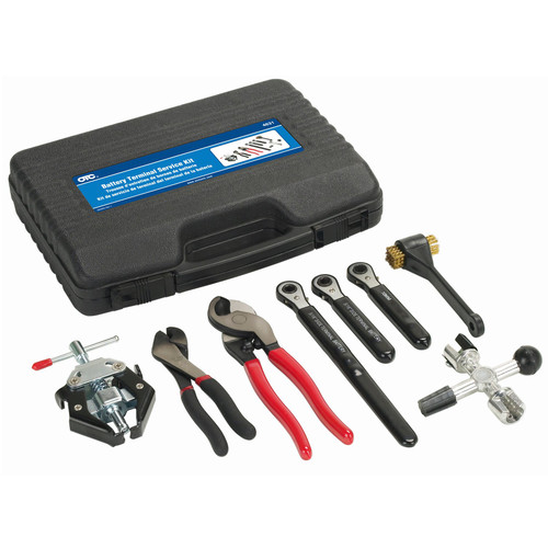 Battery and Electrical Testers | OTC Tools & Equipment 4631 8-Piece Battery Terminal Service Kit image number 0